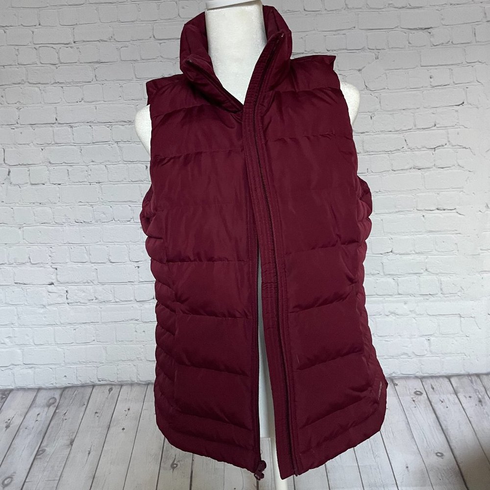 Lands' End | Red Down Puffer Vest, Size S